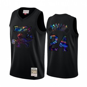Maillot Basket Homme Toronto Raptors Norman Powell 24 Iridescent HWC Collection Swingman